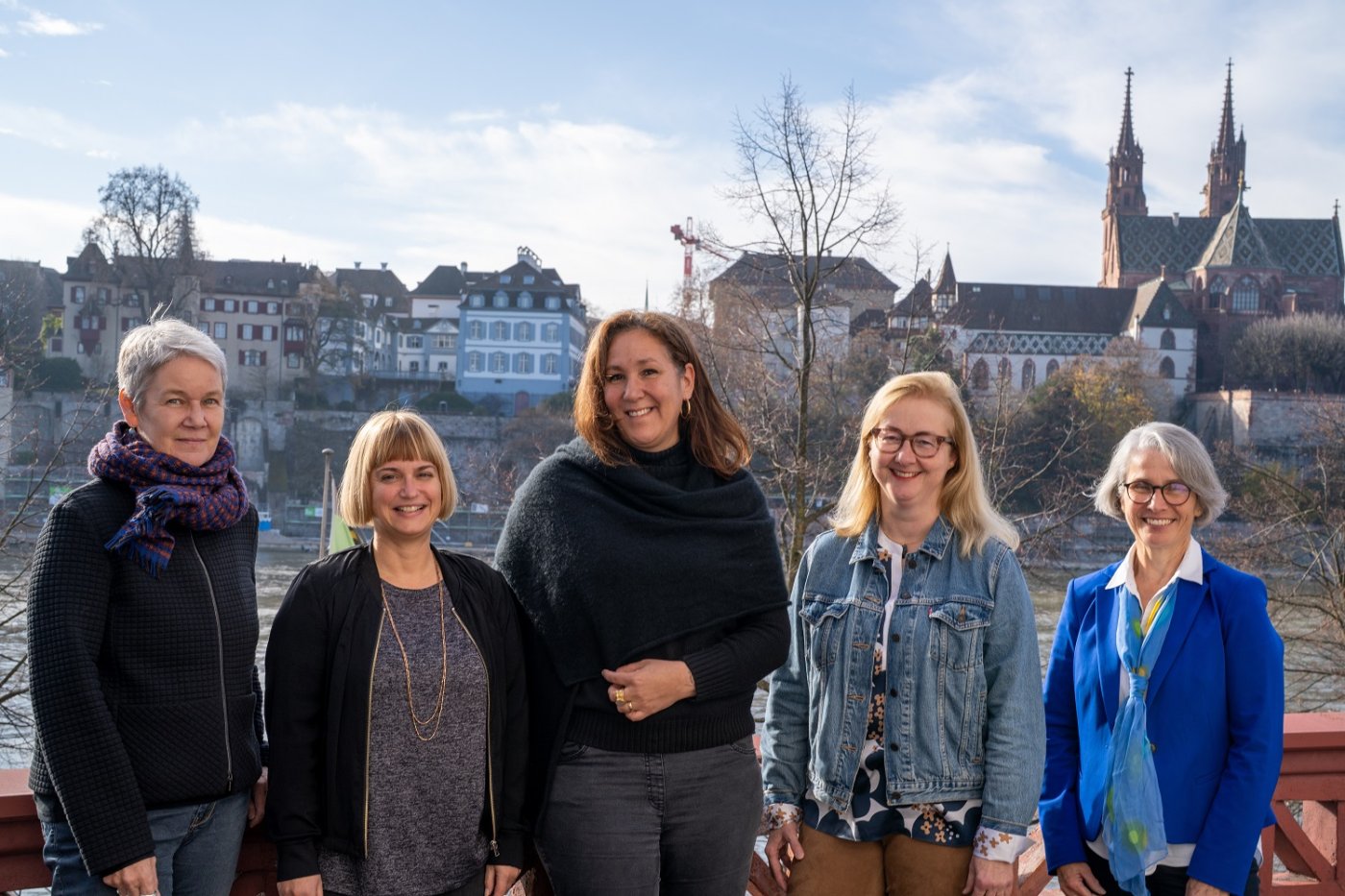 von links nach rechts: Miriam Müller, Simone Kraus, Rebekka Bucher, Anita Conrad, Jolanda Weber Zurfluh