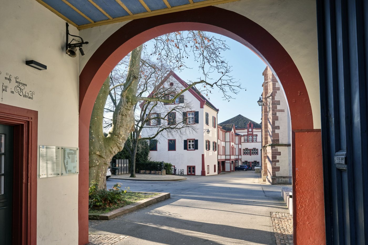 Blick in den Innenhof
