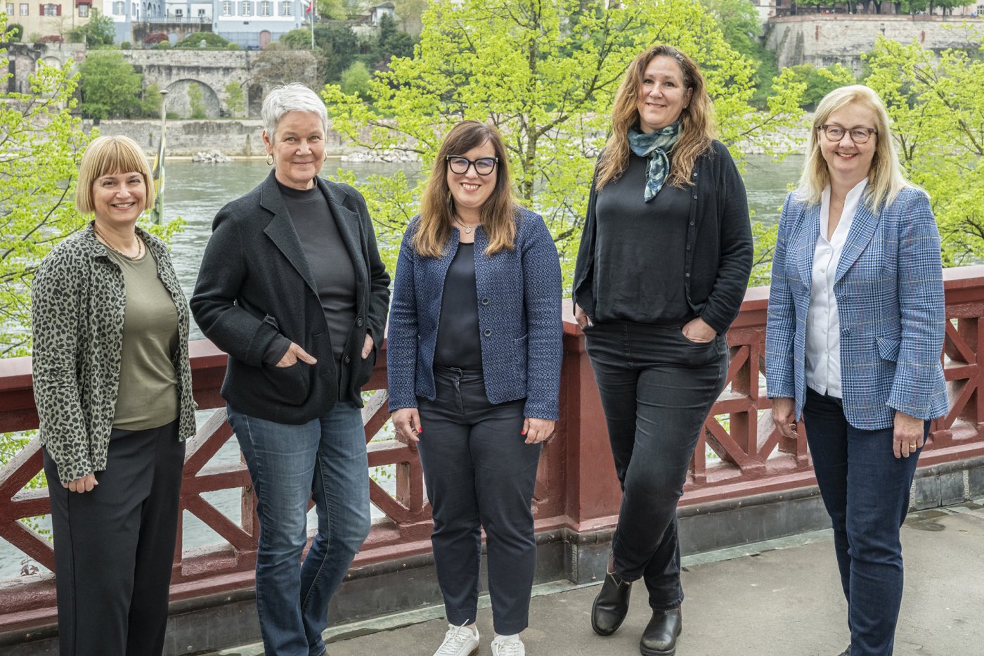 v.l.n.r: Simone Kraus, Miriam M&uuml;ller, Beatriz Vazquez, Rebekka Bucher, Anita Conrad